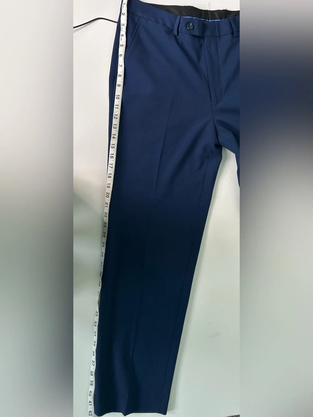 Vince Camuto Navy Blue Tailored Dress Pants Trousers Men’s New With Tags